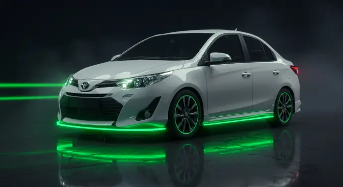 Toyota Yaris Sedan for Rent in Lahore