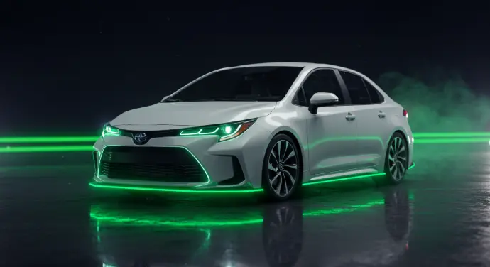 Toyota Corolla Sedan for Rent in Lahore