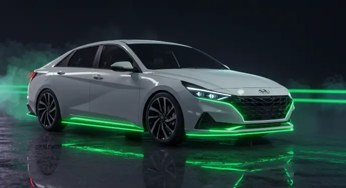 Hyundai Elantra Sedan for Rent in Lahore