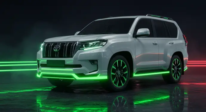 Toyota Land Cruiser Prado Luxury Premium for Rent in Lahore