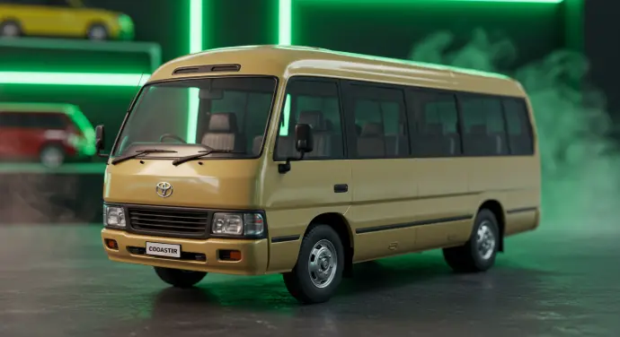 Toyota Coaster for Rent in Lahore