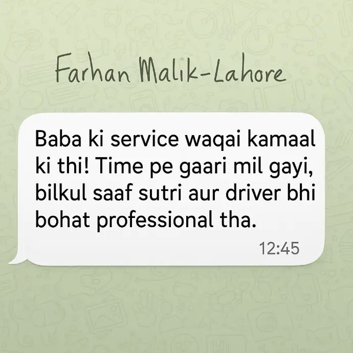 Customer Review PK BABA